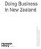 Doing Business In New Zealand