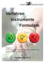 Verfahren Instrumente Formulare