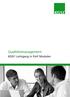 Qualitätsmanagement. KGSt -Lehrgang in fünf Modulen