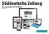 Süddeutsche Zeitung Die gesamte SZ im Netz Oktober 2015