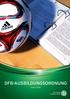 DFB-AUSBILDUNGSORDNUNG
