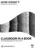 CLASSROOM IN A BOOK Das offizielle Trainingsbuch von Adobe Systems