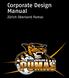 Corporate Design Manual. Zürich Oberland Pumas