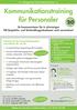 Kommunikationstraining für Personaler