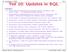 10. Updates in SQL 10-1 Teil 10: Updates in SQL. Literatur: