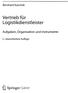 Bernhard Kaschek. Vertrieb für. Logistikdienstleister. Aufgaben, Organisation und Instrumente. 2., überarbeitete Auflage. 4^ Springer Gabler