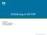 Einführung in OO PHP. Jan Burkl Solution Consultant Zend Technologies. All rights reserved. Zend Technologies, Inc.