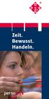 Zeit. Bewusst. Handeln.