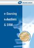 e-sourcing e-auctions & SRM