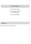 Software-Projekt. Prof. Dr. Rainer Koschke. Fachbereich Mathematik und Informatik Arbeitsgruppe Softwaretechnik Universität Bremen