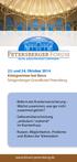 23. und 24. Oktober 2014 Königswinter bei Bonn Steigenberger Grandhotel Petersberg