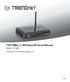 150 MBit/s Wireless-N Home-Router TEW-711BR
