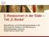 E-Ressourcen in der Stabi Teil E-Books