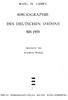BIBLIOGRAPHIE DES DEUTSCHEN ORDENS BIS 1959