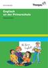 Englisch an der Primarschule