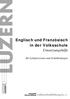 Englisch und Französisch in der Volksschule Umsetzungshilfe. für Lehrpersonen und Schulleitungen