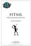HTML Programmierung. Aufgaben