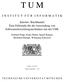 TUM INSTITUT FÜR INFORMATIK. Internet -Buchhandel Eine Fallstudie für die Anwendung von Softwareentwicklungstechniken mit der UML