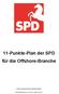 11-Punkte-Plan der SPD für die Offshore-Branche