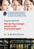 Wieviel Psychologie steckt in der Psychotherapie? Positionen, Perspektiven, Lösungen