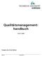 Qualitätsmanagement- handbuch