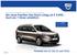 Der neue Familien-Van Dacia Lodgy ab 9.990, Auch als 7-Sitzer erhältlich.