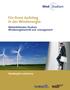 Für Ihren Aufstieg in der Windenergie: Weiterbildendes Studium Windenergietechnik und -management