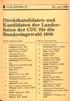Direktkandidaten und Kandidaten der Landeslisten der CDU für die Bundestagswahl 1980