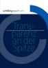 schillingreport 2011 Transparenz an der Spitze Die Geschäftsleitungen und Verwaltungsräte der hundert grössten Schweizer Unternehmen im Vergleich