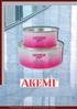 Akemi. Marmorkitt 58-59 Akepox 60-61 Akemi Platinum 62 Farbpasten, Härterpasten, Zubehör 63. Akemi