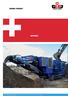 SWISS POWER. GipoREC. Raupenmobile Anlage Mobile Tracked plant Installation sur chenille