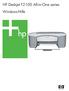 HP Deskjet F2100 All-in-One series. Windows-Hilfe