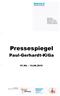Pressespiegel. Paul-Gerhardt-KiGa