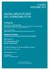 SOCIAL'MEDIA'IN'DER'' B2C4KOMMUNIKATION''