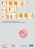 ALLES EINST. STELLe. UNGS-e. Unsere Leistungen und unser Engagement für Sie. Ihre Regionalen Arbeitsvermittlungszentren und Arbeitslosenkassen.