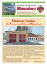 Einladung zur Einweihung des Feuerwehrgerätehauses Klingenberg