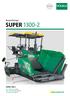 Raupenfertiger SUPER 1300-2