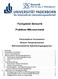 Fachgebiet Sensorik. Praktikum Mikromechanik. Sensorik Prof. Dr.-Ing. U. Hilleringmann