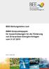 BEE-Stellungnahme zum. BMWi-Eckpunktepapier für Ausschreibungen für die Förderung von Erneuerbare-Energien-Anlagen vom 31.07.2015