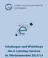 Schulungen und Workshops des E-Learning-Services im Wintersemester 2013/14