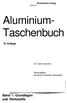 Aluminium- Taschenbuch