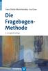 Die Fragebogen- Methode