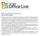 Office Live-Modul Rental Agency