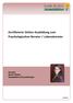 Zertifizierte Online-Ausbildung zum Psychologischen Berater / Lebensberater