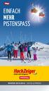 EINFACH MEHR PISTENSPASS