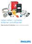 Leben retten schneller, einfacher und effi zienter. Philips HeartStart FR3 Defi brillator Zubehör und Verbrauchsmaterial
