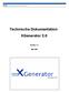 Technische Dokumentation XGenerator 2.0. Version 1.1