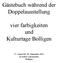 Gästebuch während der Doppelausstellung. vier farbigkeiten und Kulturtage Bolligen. 27. August bis 18. September 2011 im Atelier capramontes Bolligen