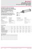 PRA/182000/M; PRA/182000 Pneumatikzylinder, ISO 15552 Mit und ohne Magnetkolben, doppeltwirkend Ø 32... 125 mm
