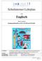 Schulinterner Lehrplan. Englisch